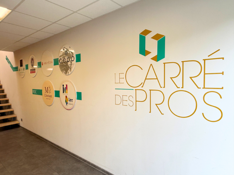 Mur d'entrée du Carré des Pros, Périgueux